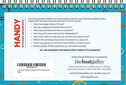 Handy Kitchen Reference: Cooking Cheat Sheet Booklet