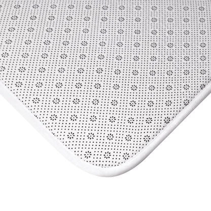 Le Bain LILAC Floral Bath Mat | Elegant French Bathroom Decor