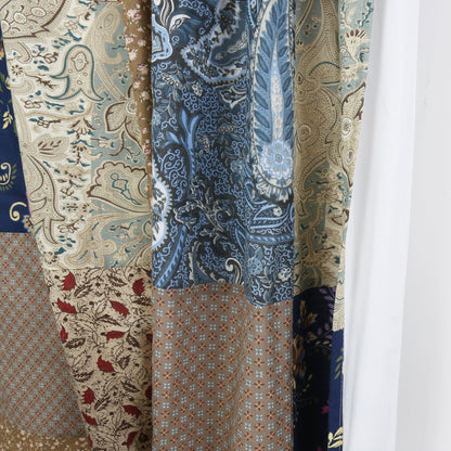 Hyler Sanders Floral Paisley Patchwork Window Curtain Panel/Drapes