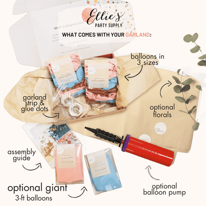 Terracotta Boho Balloon Garland – Fall Decor Kit