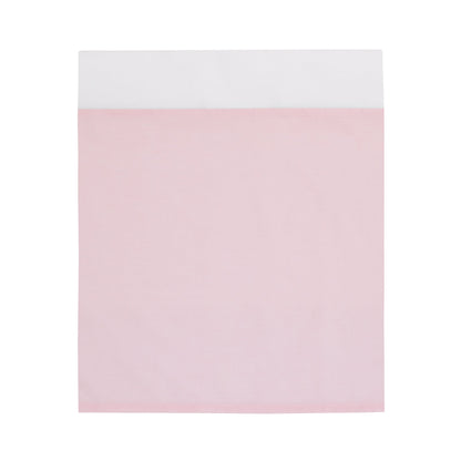 Disney Minnie Mouse 6 Piece Nursery Crib Bedding Set, Comforter, Two 100% Cotton Fitted Crib Sheets, Dust Ruffle, Baby Blanket, Changing Pad Cover, Pink, Grey & White